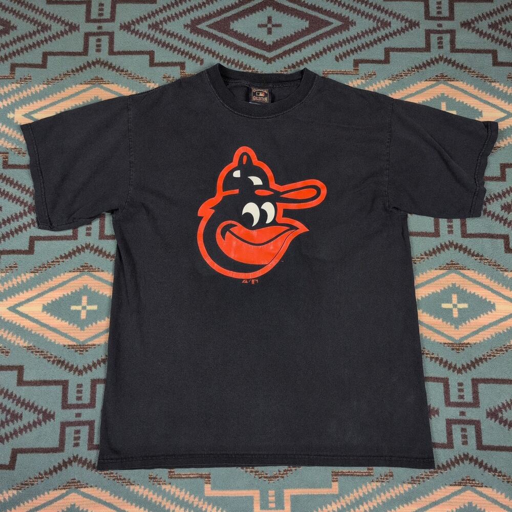 Vintage Baltimore Orioles Cooperstown Collection Big Mascot Face XL Baseball MLB